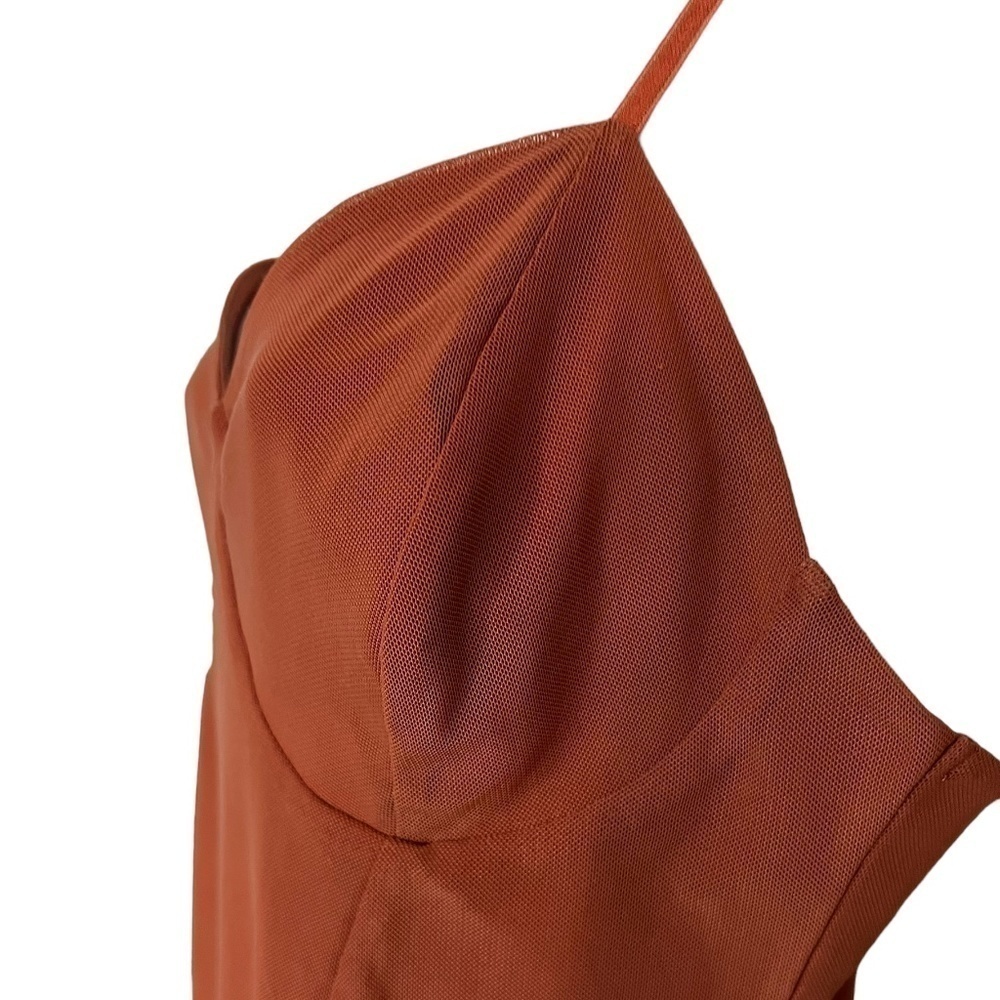Bar III | Burnt Orange Thong Bodysuit | NWT - Picture 3 of 5